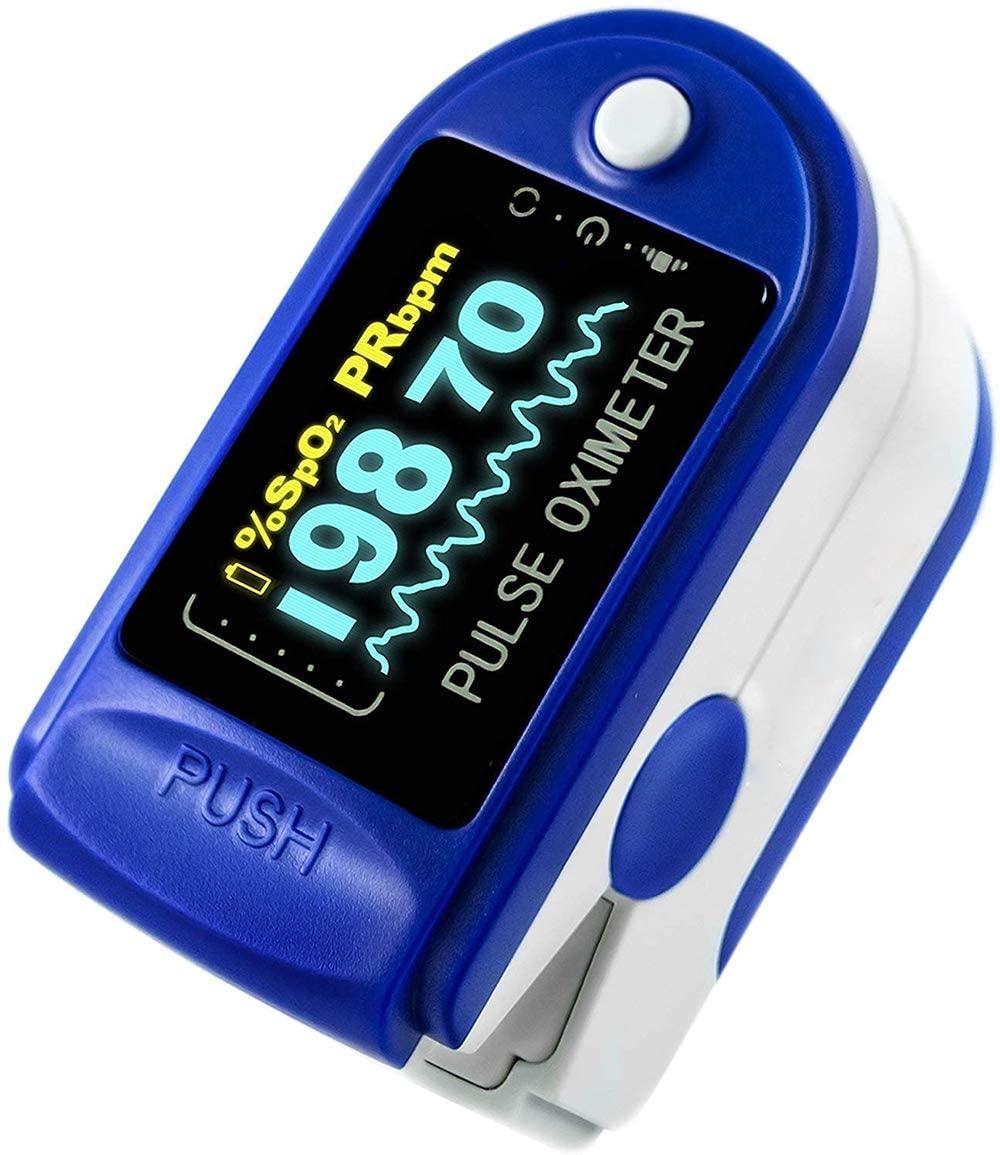  CMS50D Fingertip Oximeter SPO2 Heart Rate Blood Oxygen Finger Monitors  4