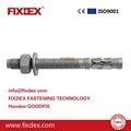 High quality stainless steel wedge anchor bolt 4