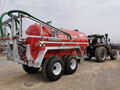 Farming Tractor Driven Liquid Manure Fertilizer Spreading Tanker Slurry Throwing 2