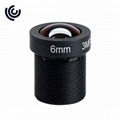 1/2.7" 6mm 3MP M12 Lens with IR Cut