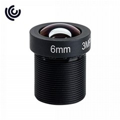 1/2.7" 6mm 3MP M12 Lens with IR Cut Filter