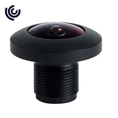 1/4" 205 Degree Fisheye Lens with Mount M8xP0.5 for VR or AR