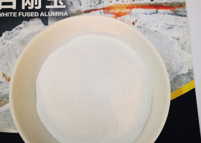 High Hardness Shaped Refractory Materials White Fused Alumina Powder 180#-0 5