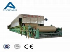 1880mm corrugated paper plate manufacturer fluting paper making machinery