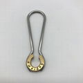 swivel brass stainless key hook fashion DIY accessories 2