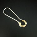 swivel brass stainless key hook fashion DIY accessories 3