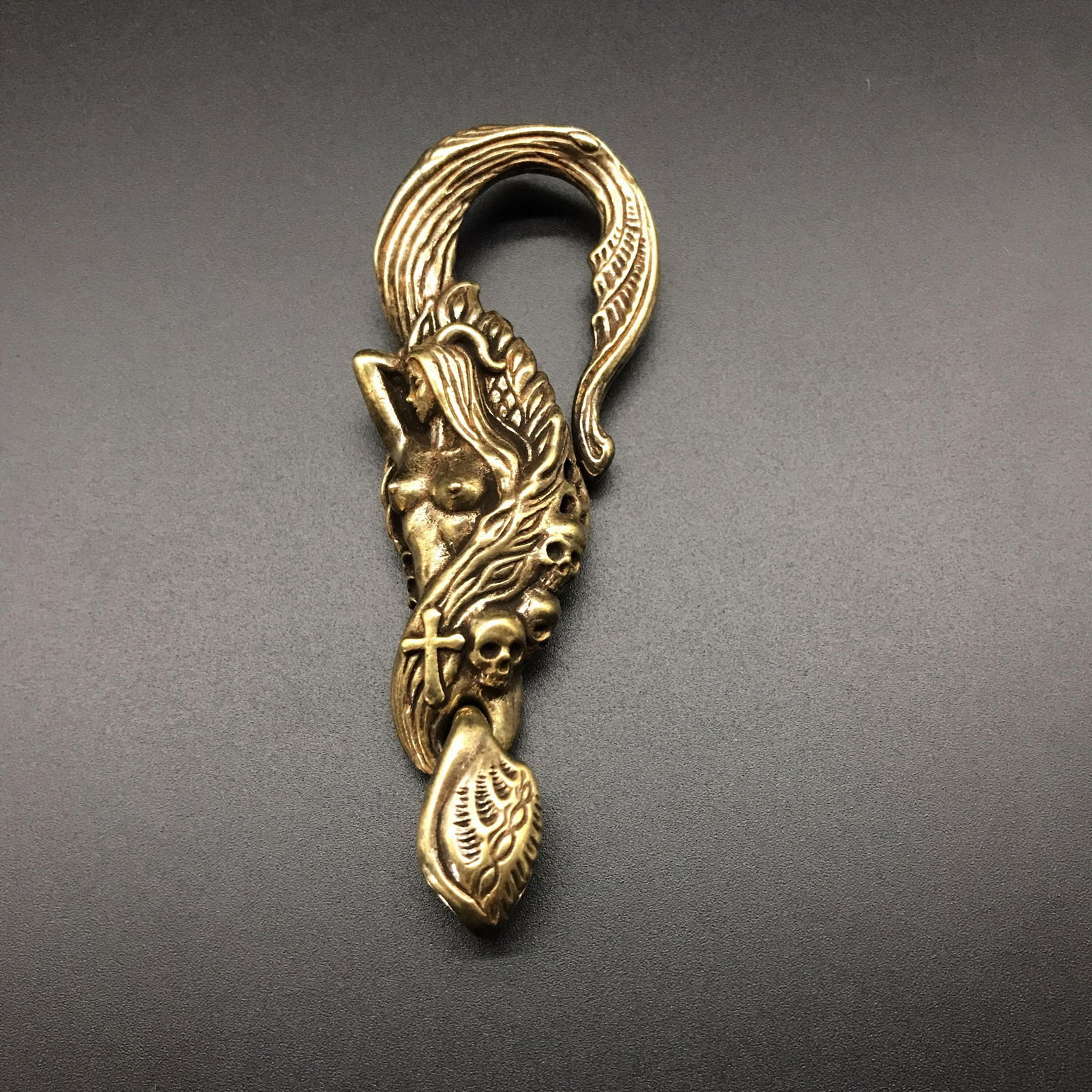 brass key hook brass car key chain diy accessories 5