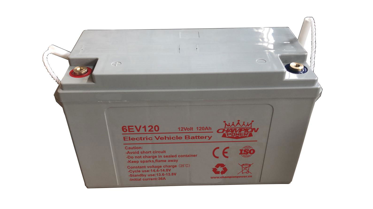 12V 36V 48V 120Ah EV battery motive battery