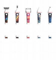 waterproof Rechargable hair clipper(Lithium battery in IC version)