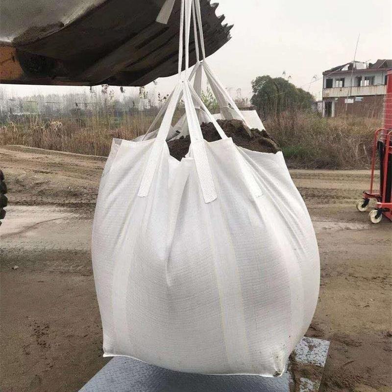 河南圆筒形集装袋炭黑吨袋吨包编织袋承重可定制尺寸 2
