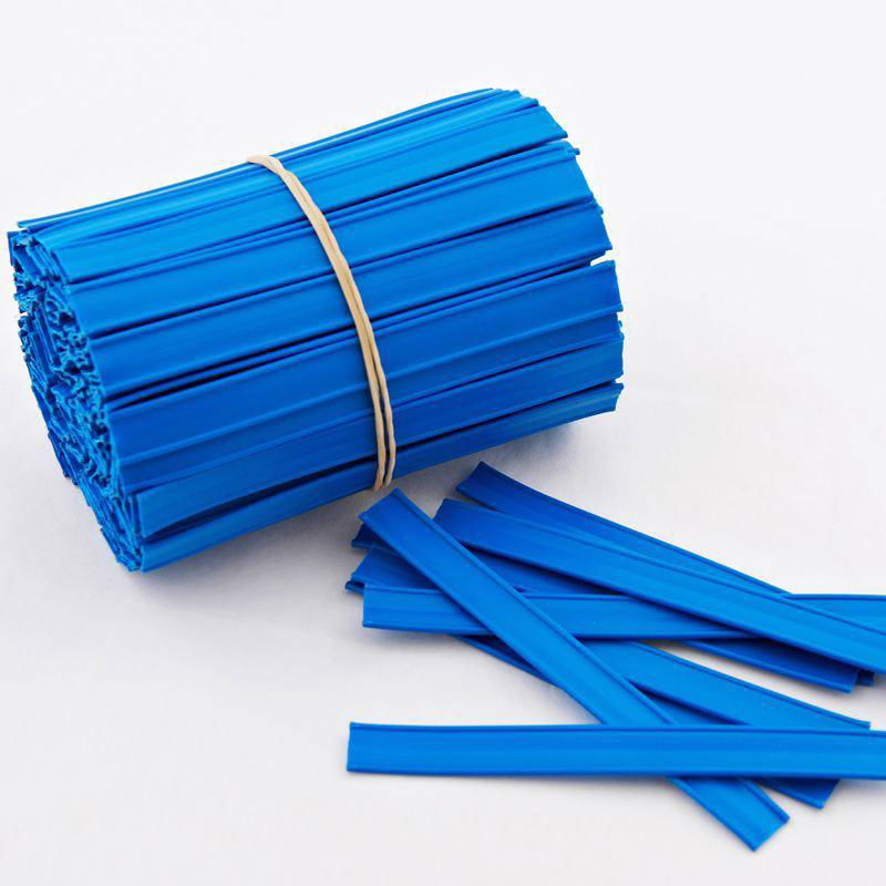 raw material plastic single double core flexible bridge strip bar wire nose clip