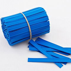 raw material plastic single double core flexible bridge strip bar wire nose clip