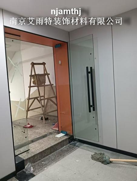 南京钢化玻璃门 4