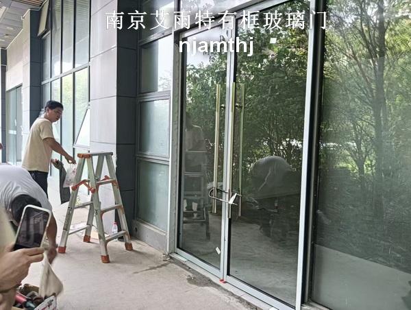 南京钢化玻璃门 5
