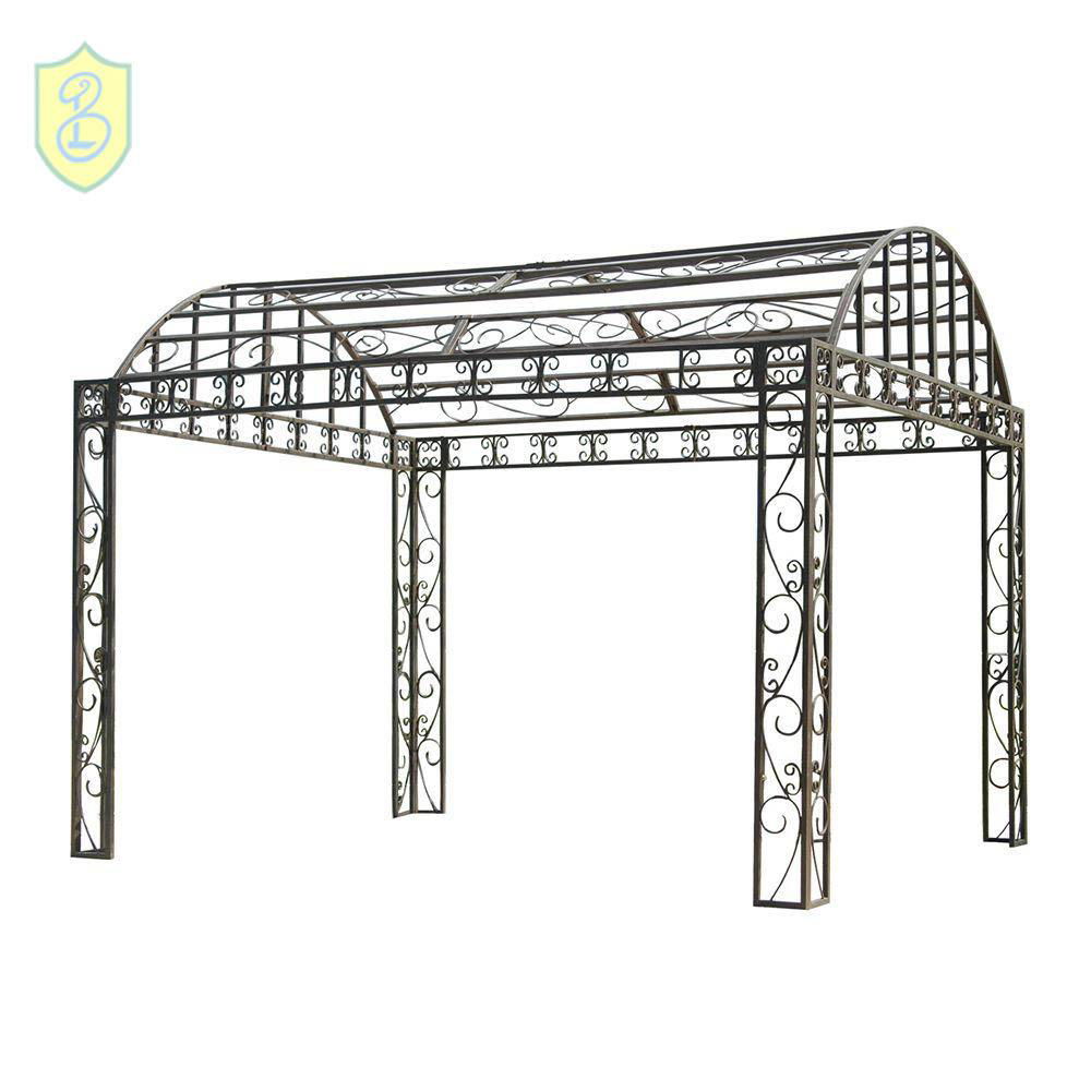 European style Outdoor gazebo wrought cast iron pavilion wedding decorations for