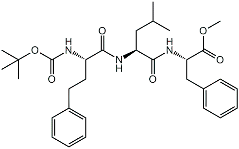 Boc-HPh-Leu-Phe-Ome