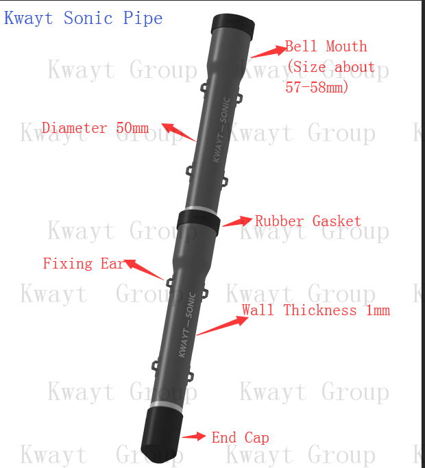 60mm sonic logging tube 4