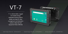7" R   ed Tablet with Docking Station