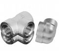 Pipe Fittings Tee joint Tube Fittings with Stainless Steel
