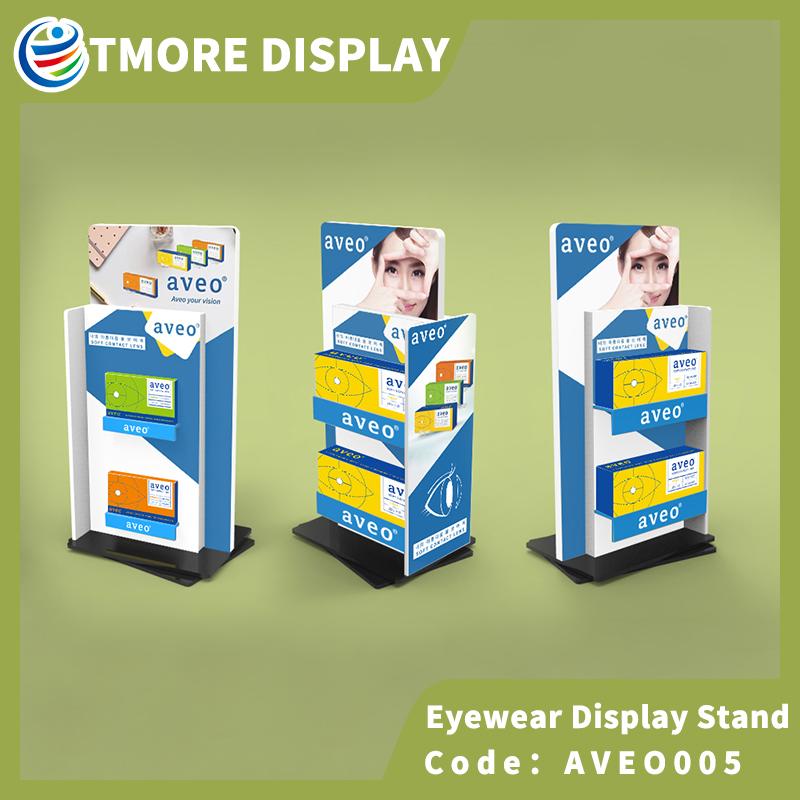 Rotating Contact Lens Display Stand Acrylic display