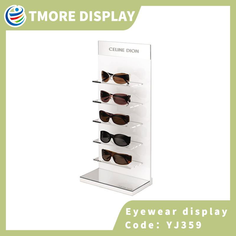 Clear Acrylic Eyewear Display Stand