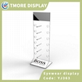 Wholesale Clear Acrylic Eyewear Display Stand sunglasses display custom for shop