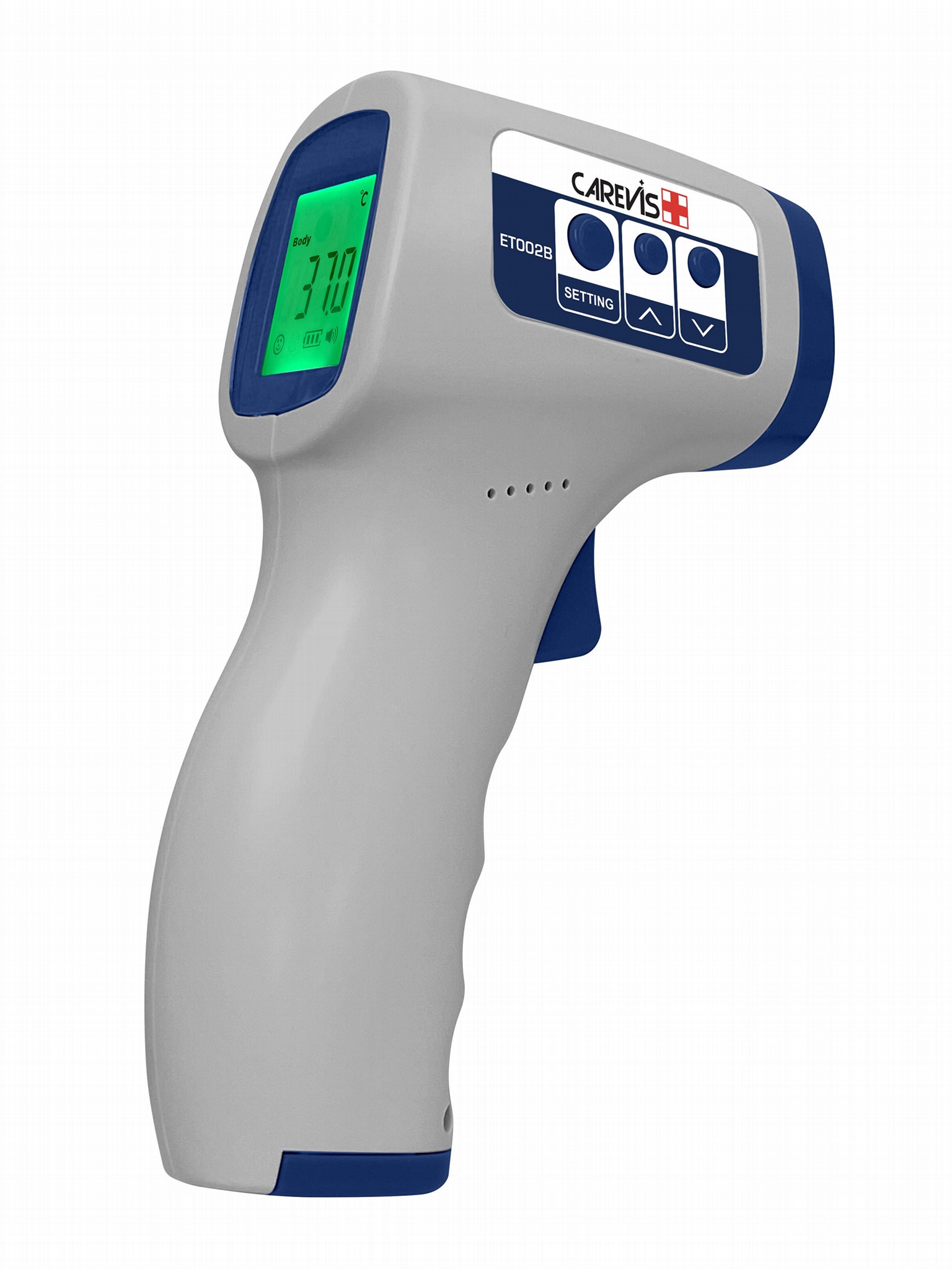Forehead Infrared Thermometer ET002BGrey CAREVIS (Hong Kong Manufacturer) Thermometers