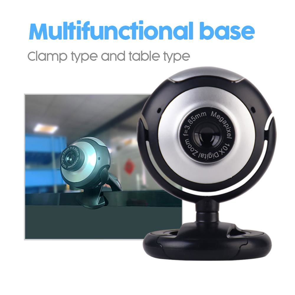 USB Home office Camera Rotatable Video Recording Web Camera with Microphone For  2