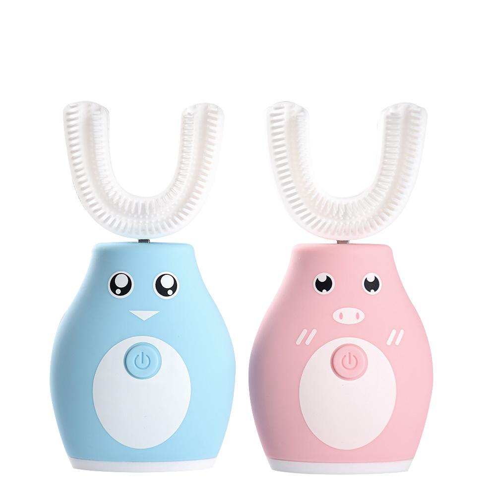 soft silica gel brush head     cartoon toothbrush for children