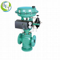 3 Way Pneumatic Globe Control Valve