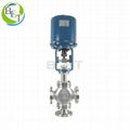 3 Way Electric Actuated Control Valve 1