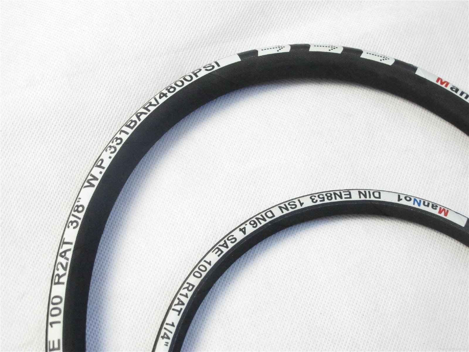 SAE 100 R1 STEEL WIRE REINFORCED HYDRAULIC HOSE WITH