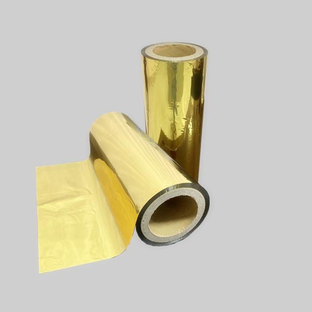 PET Metalized Thermal Laminating Film golden film 4