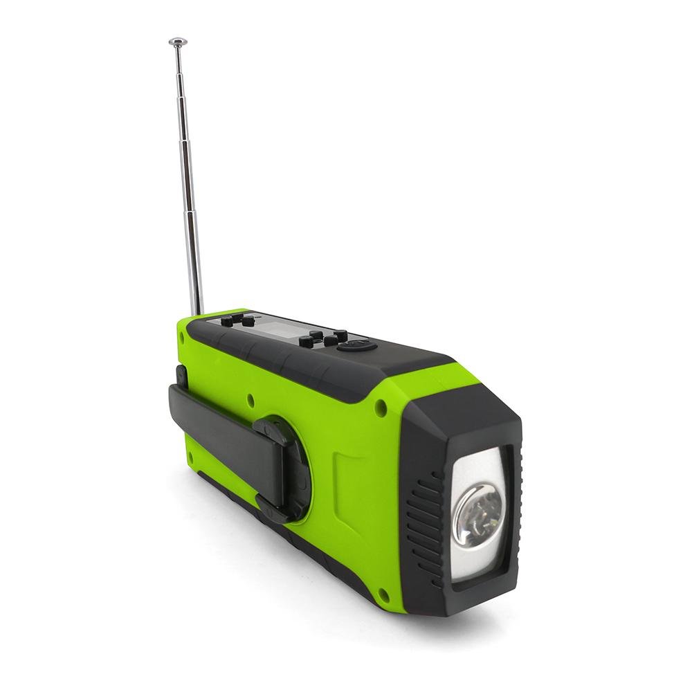   Emergency Hand Crank Weather Am / FM Multi-Function Radio with SOS alarm 2