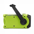 Portable Solar Dynamo Wind up Emergency Flashlight Powered Radio 2