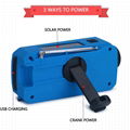 Solar Hand Crank Am FM Multifunction portable Dynamo Wind up Emergency Radio