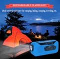 Solar Hand Crank Am FM Multifunction portable Dynamo Wind up Emergency Radio