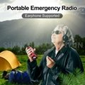 Portable Emergency Solar Hand Crank AM FM Radio Flashlight  5