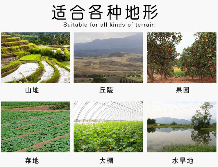 手扶式秸稈還田機 手扶青草滅草機  碎草還田機 3