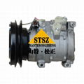 Komatsu PC300-7 air conditioning compressor assembly 20Y-979-6121 2