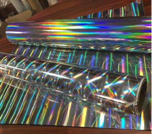 Silver Holographic Pet Hot Stamping Foil for Paper and Plastic