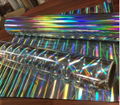 Silver Holographic Pet Hot Stamping Foil for Paper and Plastic 1