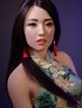 165cm Chinese Sex Doll Silicone head TPE body adult love dolls nice vagina 