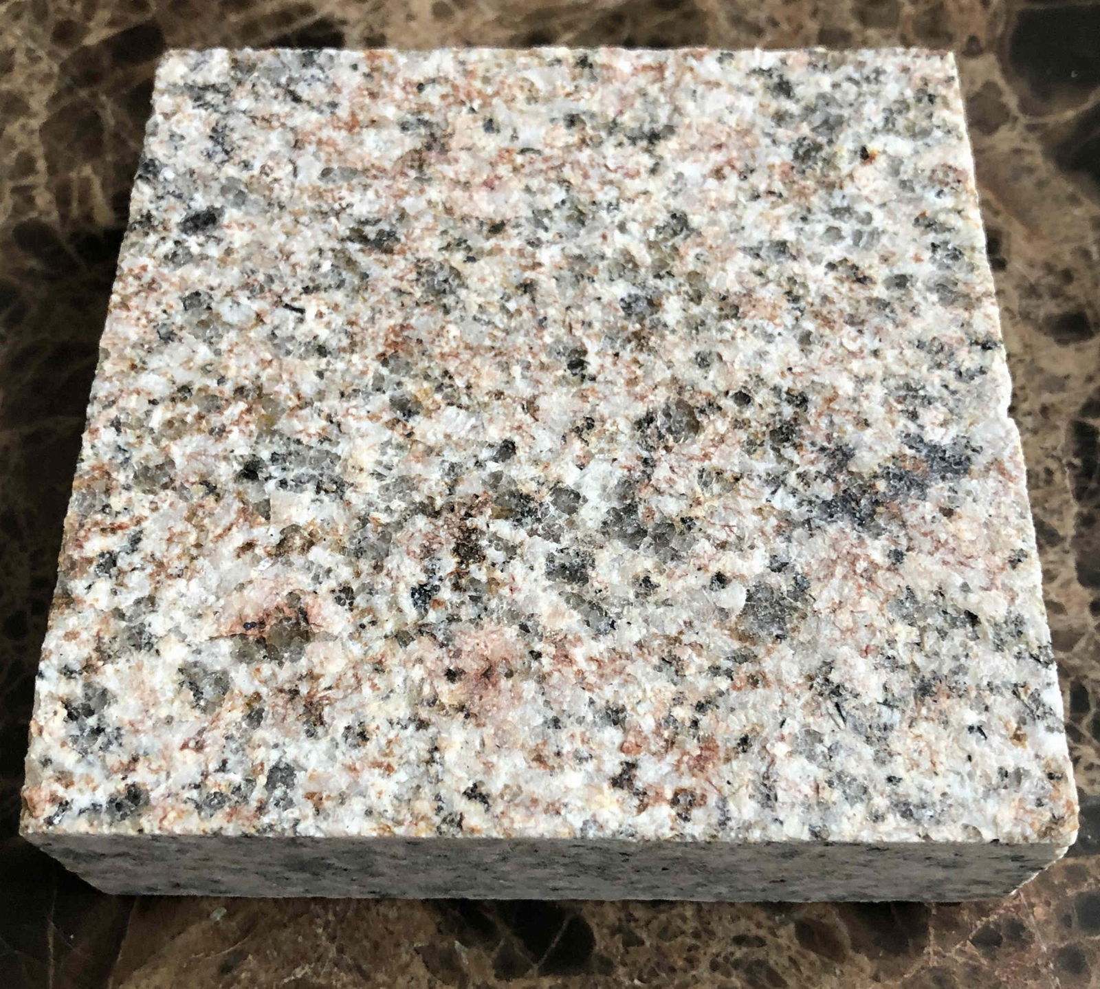 Beige cubic stone 10x10x5