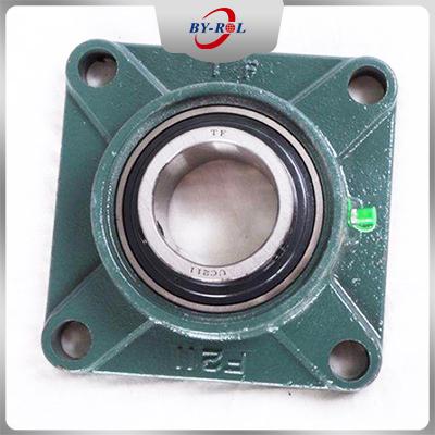 Square Pillow Block Bearing UCF204 UCF205 Four-Bolt Flanged Units Bearing UCF206 3