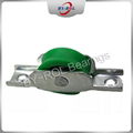 Customized Size Bracket & Bearing Plastic Nylon roller for sliding door, wheel 