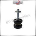 Customized Size Bracket & Bearing Plastic Nylon roller for sliding door, wheel  4