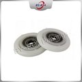 nylon pulley wheels with bearings plastic coat bearing pulley 2