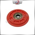 608zz 608rs rubber coated plastic bearings for sliding door window factory price 1