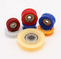 625 626 608 696 6201 bearing white nylon pulley sliding door roller bearing